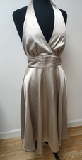 Debut Evening Dress UK12 Ecru