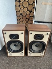 Wharfedale 302 Vintage Bookshelf Speakers 2-Way Hi-Fi Pair