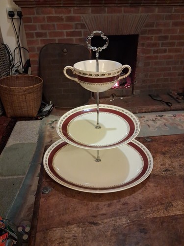 Vintage english china tier - vintage, 3