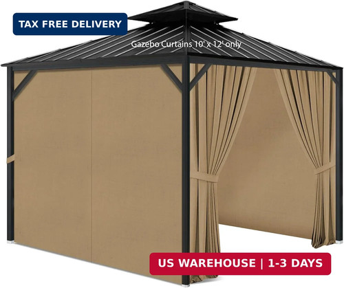 Gazebo privacy curtains - privacy,