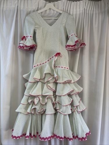 Vintage spanish flamenco dress - vintage,