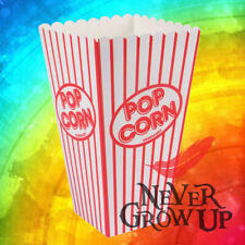 POPCORN Boxes Red Stripes Party/Food/Retro/Hollywood/Movie/Treat - Hygiene Proof