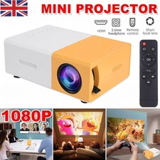 Portable Mini Movie Projector, Bedroom or Car, Phone Compatible Home Cinema Pro