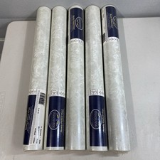 5x Coloroll Oakleigh 191442 A Wallpaper 370673 SEALED GREEN TINT