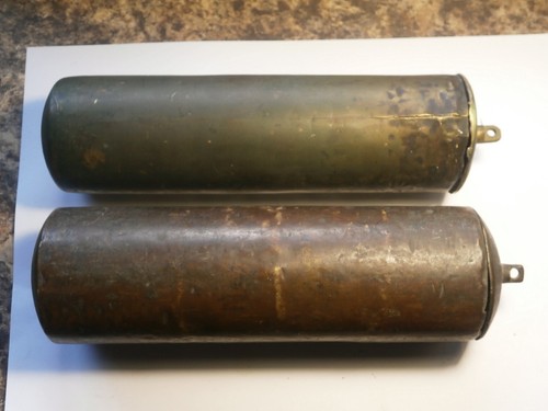 Pair brass lead filled - of,