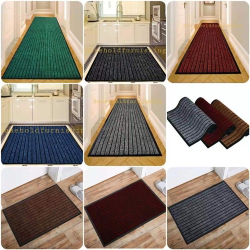 Rubber backed door mat non - rubber,
