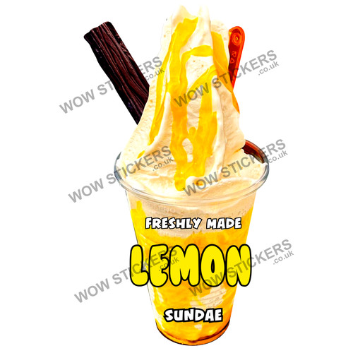 Ice cream van - , lemon