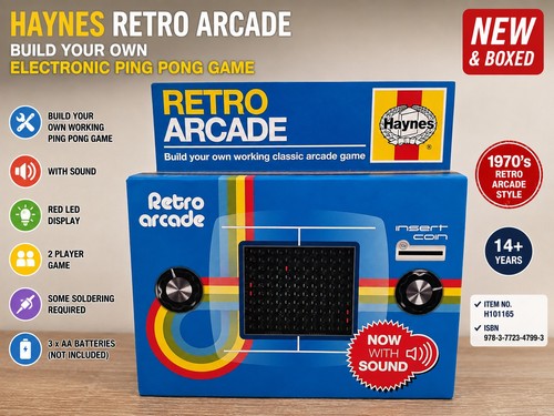 Haynes retro arcade build - haynes, your