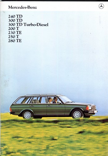 Mercedes benz w123 estates - mercedes-benz,