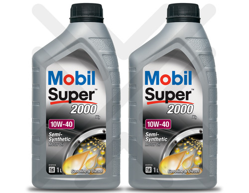 Mobil super 2000 diesel - x1,