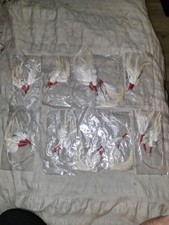 10 Packs White Sparkle