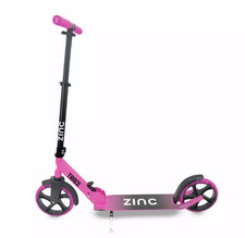 Zinc Trace Big Wheel Folding Scooter Pink 🚨 New Other