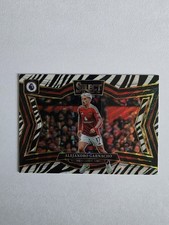 ALEJANDRO GARNACHO 2024-25 Panini Select EPL Field Level #228 Zebra Prizm SP