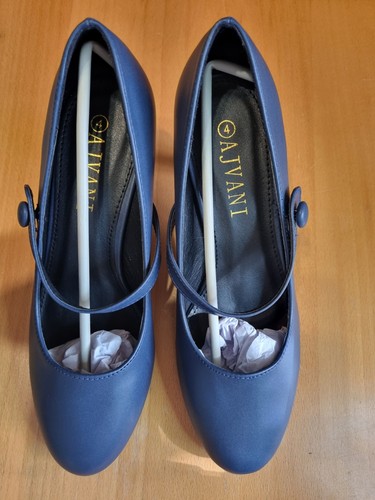 Ajvani ladies low medium heel - medium,