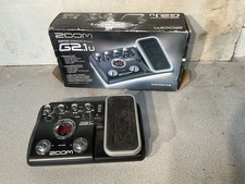 Zoom G2.1u Guitar Effects Pedal With Box Manual And Power Supply