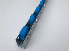 roller track flow rail roller gravity conveyor with plastic rollers dia 48 mm