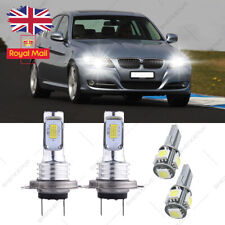 For BMW 3 Series E90 318d H7 501 Xenon White Dip/Side LED Headlight Lamp bulbs