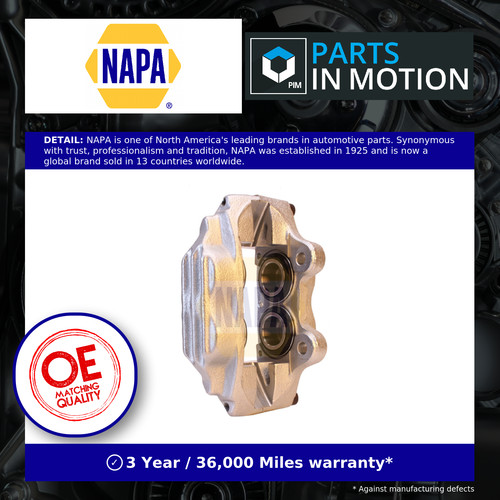 Brake caliper fits - caliper, land