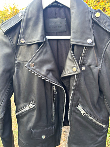 Allsaints biker women black - allsaints, women's