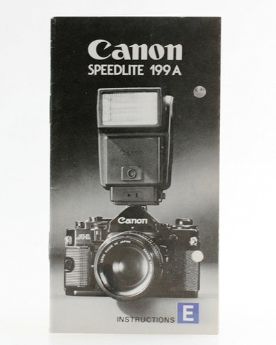 Canon speedlite 199a - speedlite,