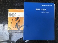 RELIANT REGAL CAR & 5cwt Van