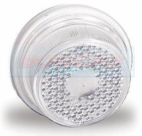 Jokon round white clear front - white,