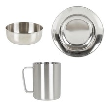 Stainless Steel Camping Plate