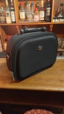 Fiore Black Travel Vanity Case – Hard Shell – Very Good Condition