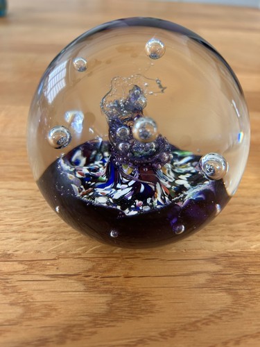 Caithness glass paperweight - glass,