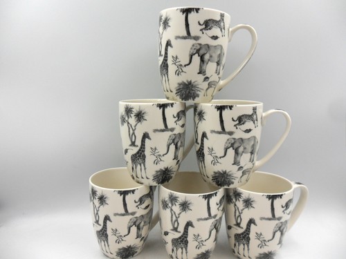 Set mugs black - mugs, in