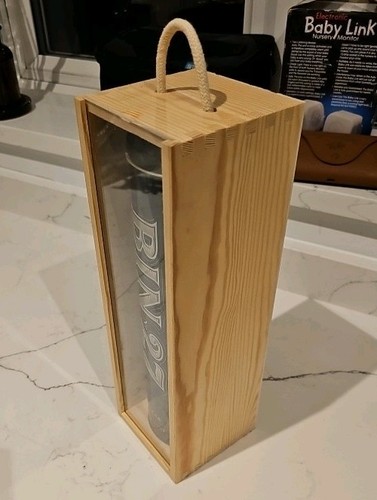 Wooden wine bottle window - wine,