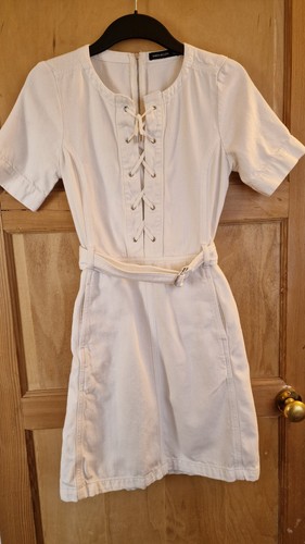 Karen millen white denim - millen,
