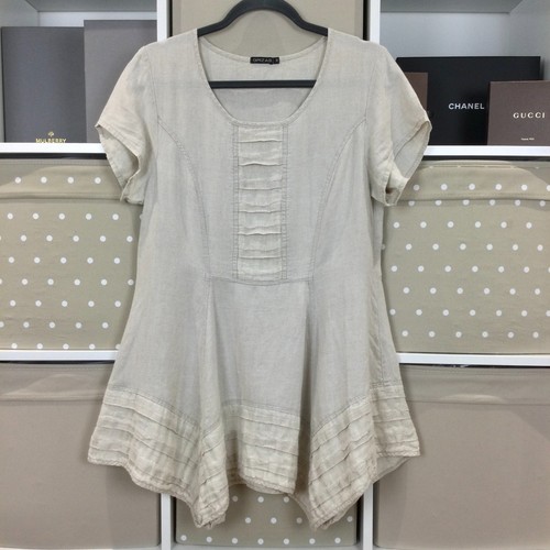 Grizas 100 linen tunic - grizas, 100%