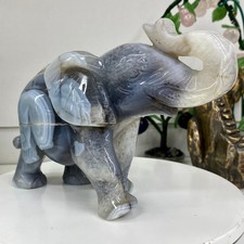 2LB Natural Agate Geode Quartz