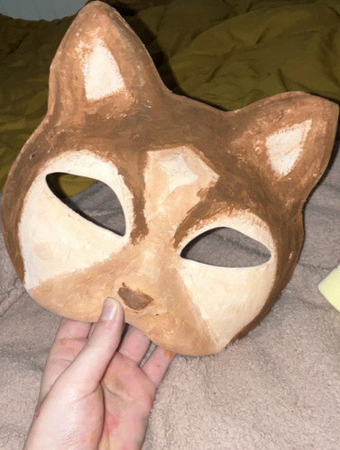 Handmade cat full face - cat,