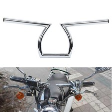 1" Z Bars Handlebar Fit For Harley Honda Yamaha Suzuki Custom Chopper Bobber US