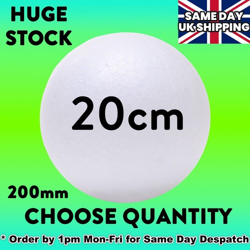 20cm 200mm polystyrene - 200mm, balls