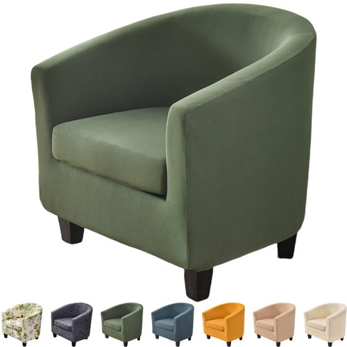 Printed club chair - chair, slip