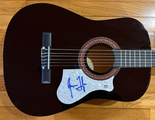 James taylor signed acoustic - signed,