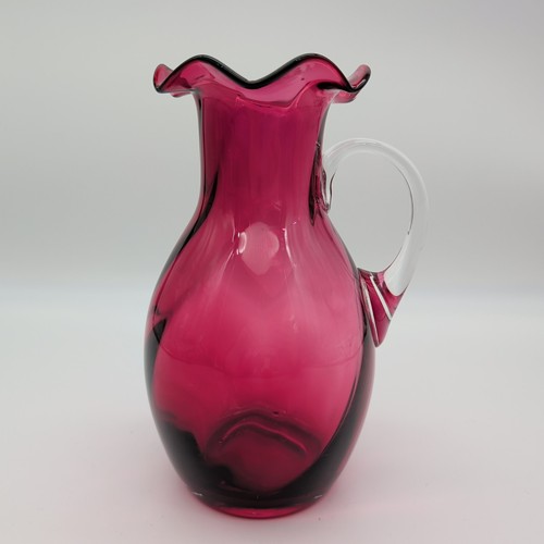 Victorian cranberry blown - victorian,