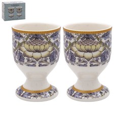 Egg Cups Set of 2 Lodden W. Morris Ceramic Kitchen Accessory Tableware Gift Idea
