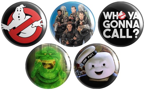 Ghostbusters button pin - 5,