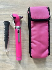 R&K Mini Fiber Optic Otoscope Ophthalmoscope LED ENT Diagnostic Examination Kit