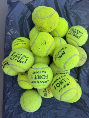 Used tennis balls great - tennis, balls.