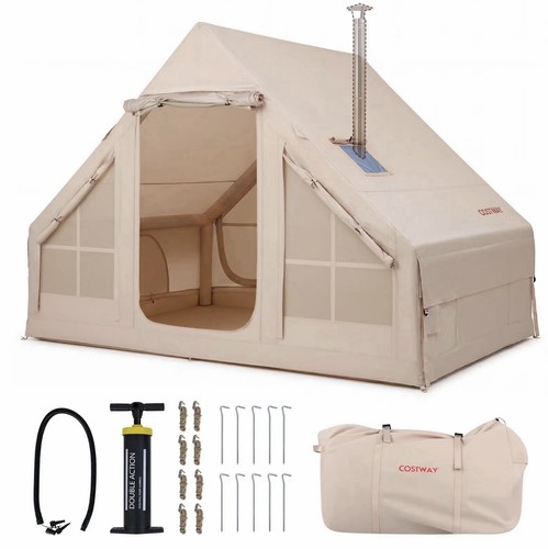 Inflatable camping tent 6 - inflatable, 4-6