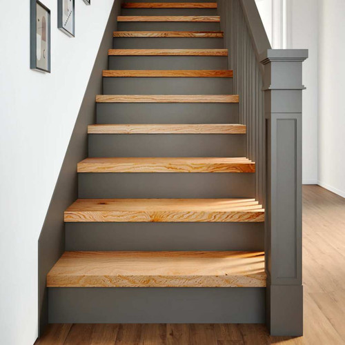 Stair treads solid oak light - treads,