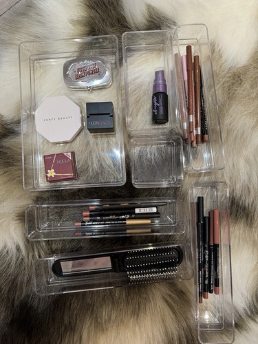 Makeup organiser plastic - makeup,