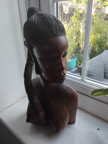 African naked solid wood - african,