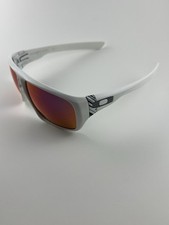 Oakley Dispatch 1.0 Matte White Positive Red Iridium OO9099-03 Red Carbon Fiber