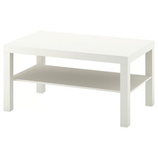 IKEA LACK White Coffee Table Modern Living Room Furniture Minimalist 35x22x18"